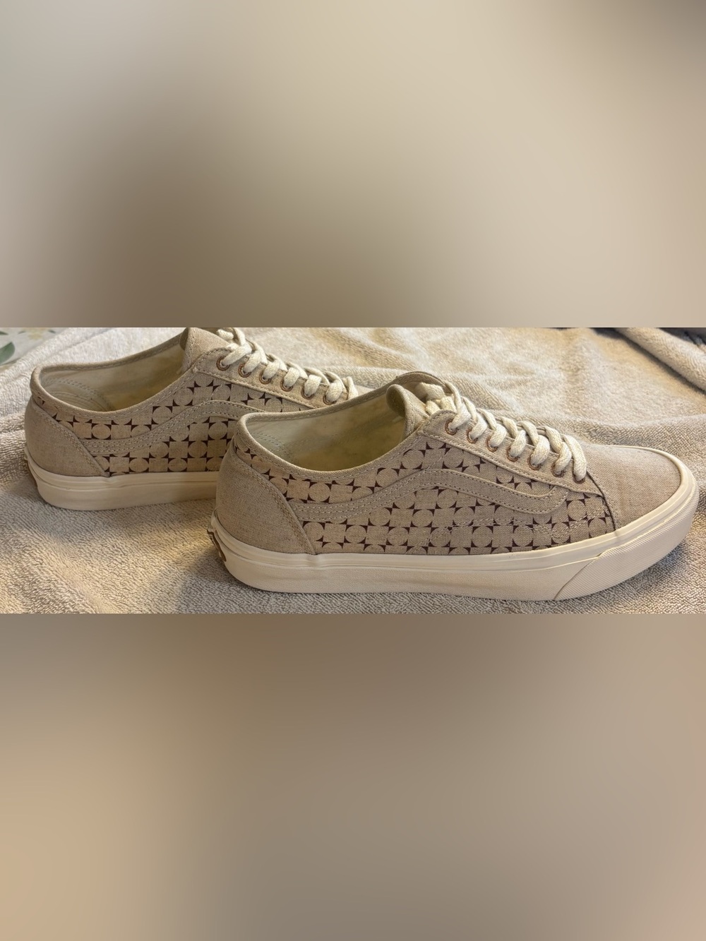 Vans Old Skool Eco Theory Checkerboard Port Sneakers. Men’s size. 11.5 - Picture 3 of 6